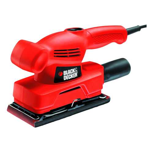 Сетевая вибрационная шлифовальная машина Black+Decker KA300