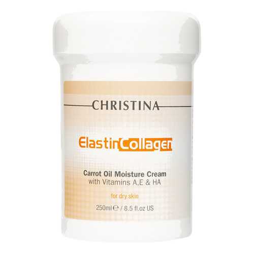 Крем для лица Christina Elastin Сollagen Carrot Oil Moisture Cream 250 мл