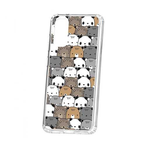 Чехол Kruche Samsung Galaxy S20 Print Медвежата