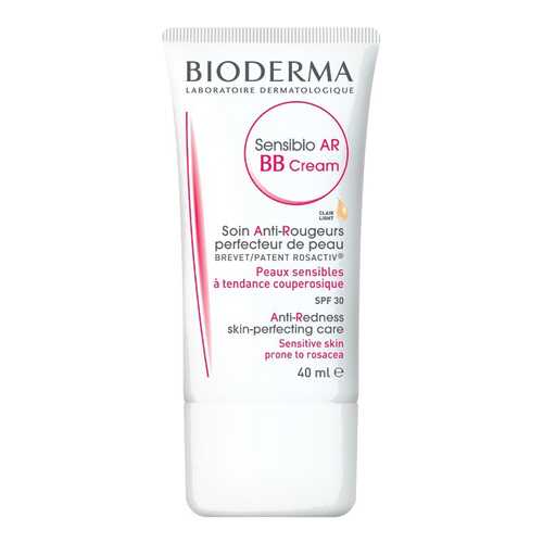 BB и СС средство Bioderma Sensibio AR BB Cream SPF 30+ 40 мл