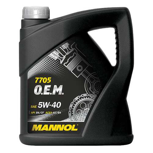 Моторное масло Mannol O.E.M. 5W-40 4л
