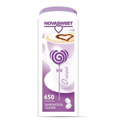 Заменитель сахара Novasweet 39г 650таб Россия