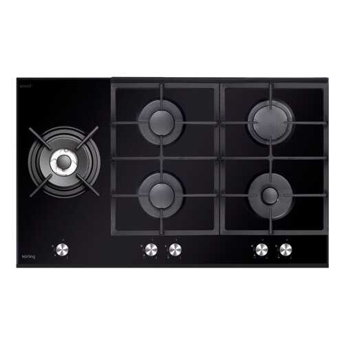Встраиваемая варочная панель газовая Korting HGG 985 CTN Black