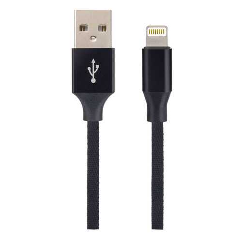 Кабель Perfeo для iPhone, USB - 8 PIN (Lightning), черный, длина 2 м., бокс (I4317)