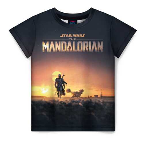 Детская футболка ВсеМайки 3D The Mandalorian, размер 158