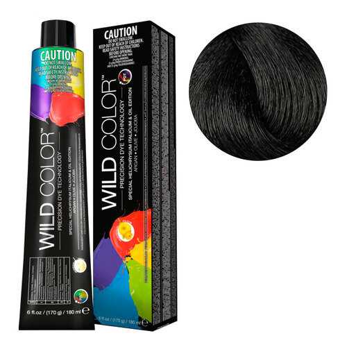 Wildcolor - Стойкая крем-краска Permanent Hair Color 2N/G Очень темно-коричневый 180 мл