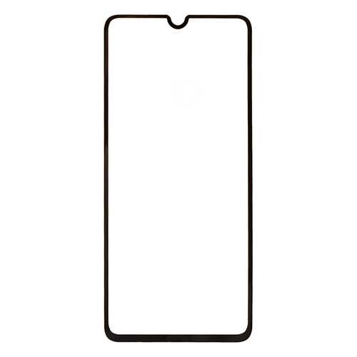Защитное стекло на весь экран полноклеевое для Samsung Galaxy A70 черное