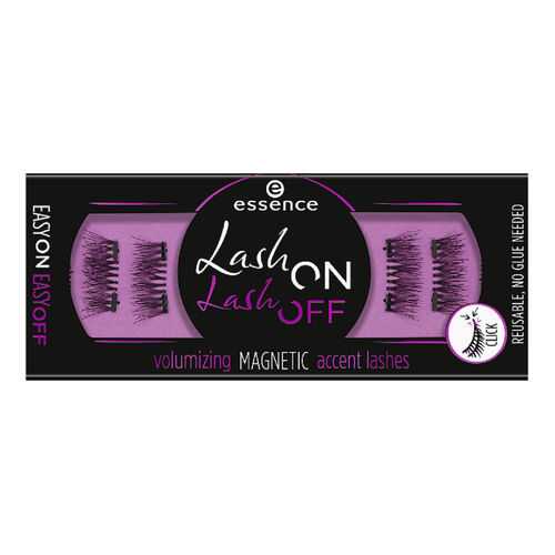 essence Накладные магнитные ресницы Lash On Lash Off, т,02