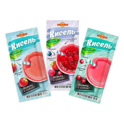 Набор кисели Русский продукт 3 вкуса 25 г