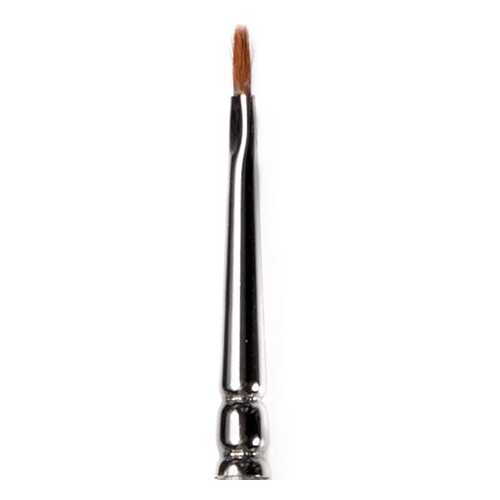 Кисть с серебристой ручкой №2/Professional Flat Brush 2 (Цв: n/a)