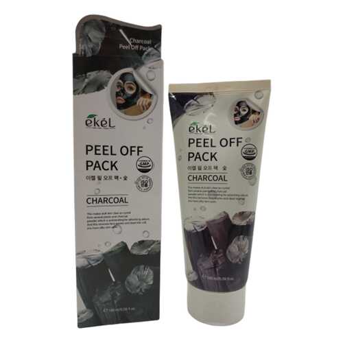 Маска-пленка с экстрактом древесного угля Ekel Peel Off Pack Charcoal 180 мл
