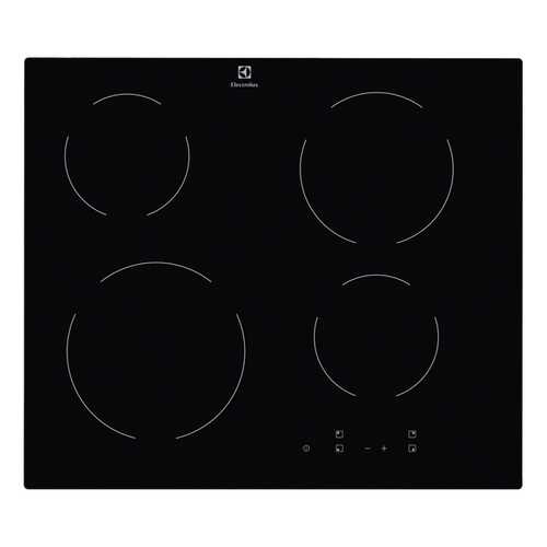 Встраиваемая варочная панель электрическая Electrolux CME6420KA Black
