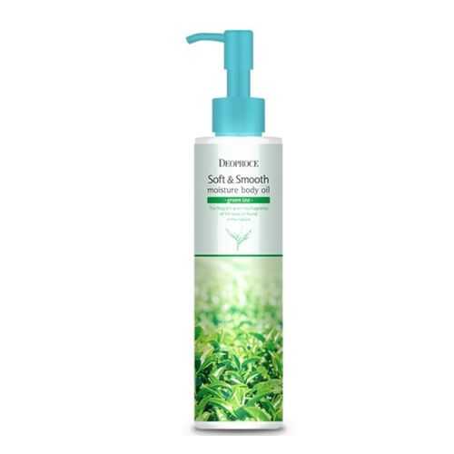 Масло для тела DEOPROCE SOFT & SMOOTH MOISTURE BODY OIL GREEN TEA 200ml