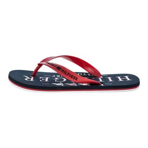 Шлепанцы мужские Tommy Hilfiger FM0FM02699 синие 42 US