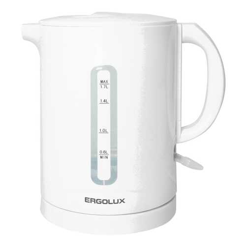 Чайник электрический Ergolux ELX-KH01-C01 White