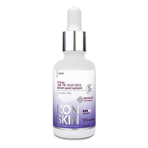 Пилинг для лица ICON SKIN с 12% комплексом кислот AHA + BHA 30 мл