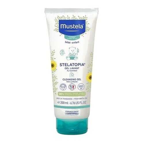 Гель для купания очищающий Mustela stelatopia, 200 мл