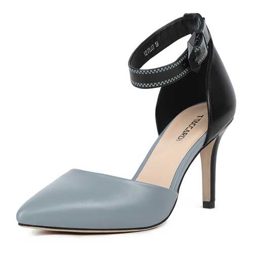Туфли женские T.Taccardi 710019014 серые/черные 36 RU