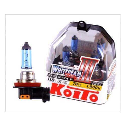 Лампа Koito Whitebeam, Комплект H8 12v 35w (70w) 2 Шт. Koito P0758W