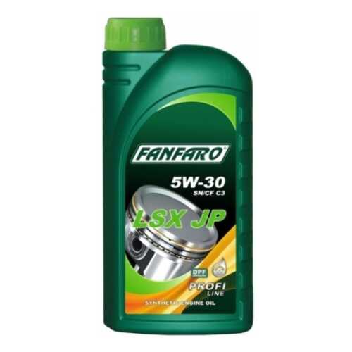 6703 FANFARO LSX JP 5W-30 1 л. (metal) Синтетическое моторное масло