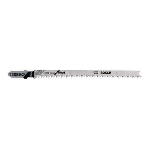 Набор пилок для лобзика Bosch Т 308 ВO, HCS 2608663868