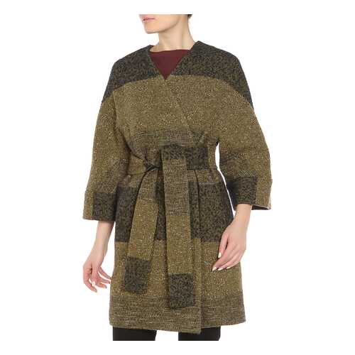 Пальто женское BEATRICE. B 2944_1 зеленое 44 IT