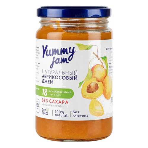 Джем абрикосовый Yummy jam без сахара 350 г