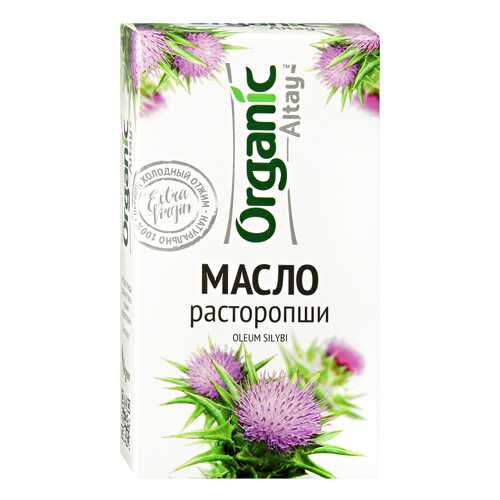 Масло расторопши Organic Life пищевое нерафинированное 100 мл