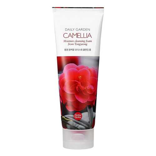 Средство для умывания Holika Holika Daily Garden Tongyeong Camelia Moisture Cleansing Foam