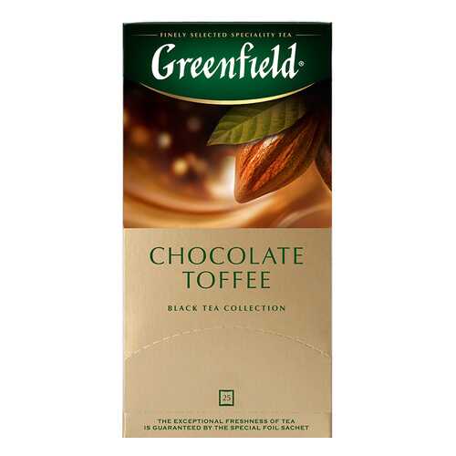Чай черный Greenfield Chocolate Toffee 25 пакетиков