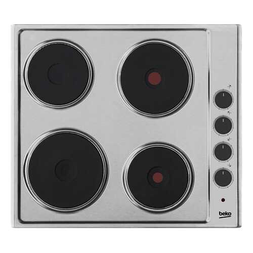 Встраиваемая варочная панель электрическая Beko HIZE 64101 X Silver