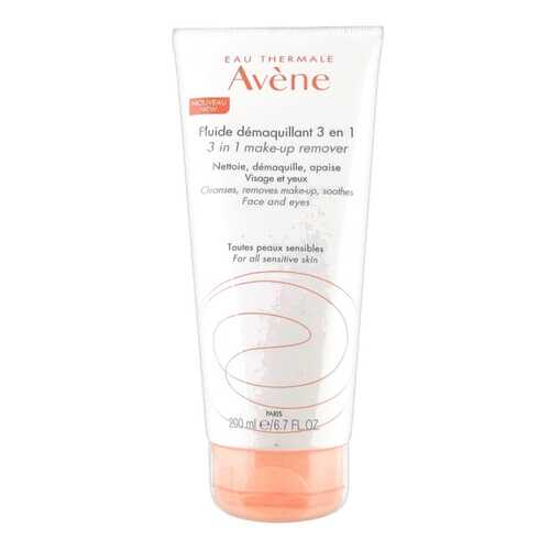 Флюид для снятия макияжа Avene Fluide Demaquillant 3 in 1 200 мл