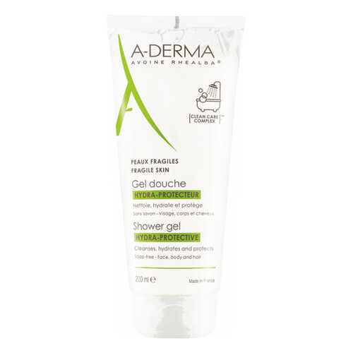 Гель для душа A-Derma Hydra-protecteur gel douche 200 мл