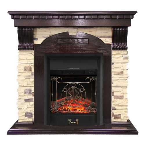 Электрокамин Royal Flame Dublin с очагом Majestic BL