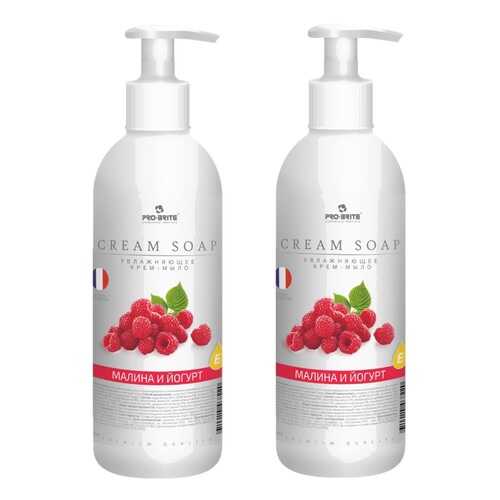 Pro-Brite Cream Soap Жидкое крем-мыло Малина и йогурт 500мл - 2 шт