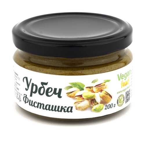 Урбеч Vegan-food из ядер фисташки 200 г
