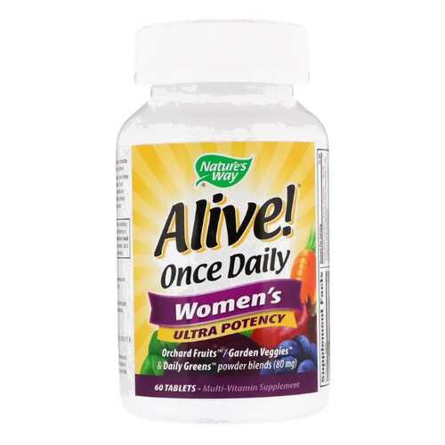 Витаминный комплекс Nature's Way Alive! Once Daily Women's таблетки 60 шт.