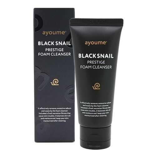 Пенка для умывания Ayoume Black Snail Prestige Foam Cleanser 60 мл