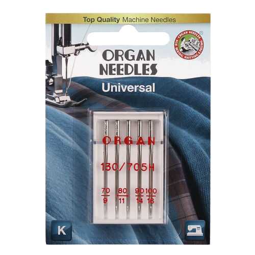 Иглы Organ универсальные 5/110 Blister