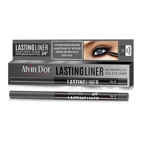 Карандаш для глаз Alvin D`or Lastingliner, тон 02