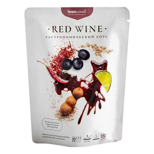 Соус Red wine icancook гастрономический 170 мл