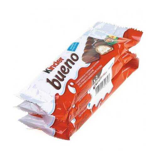 Вафельный батончик Kinder bueno 3*43 г
