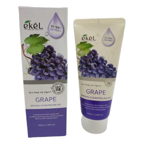 Пилинг для лица с экстрактом винограда Ekel Peeling Gel Grape 100 мл