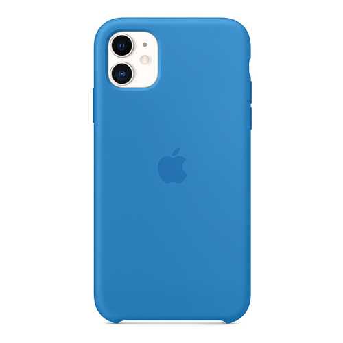 Чехол Apple Silicone Case Surf Blue для смартфона iPhone 11 (MXYY2ZM/A)
