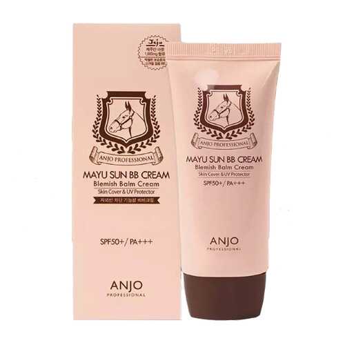 BB крем для лица ANJO Professional с лошадиным маслом Mayu Sun BB Cream SPF 50+50 мл