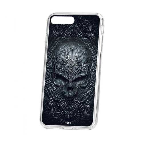 Чехол Kruche iP 7 Plus Print Череп техно