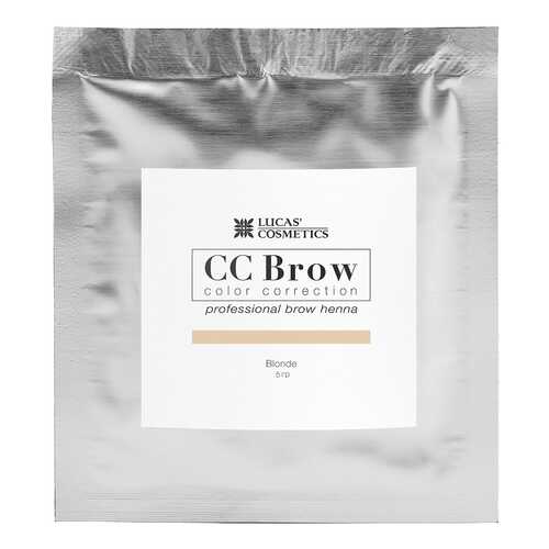 Краска для бровей LUCAS' COSMETICS CC Brow Blondie саше 5 гр