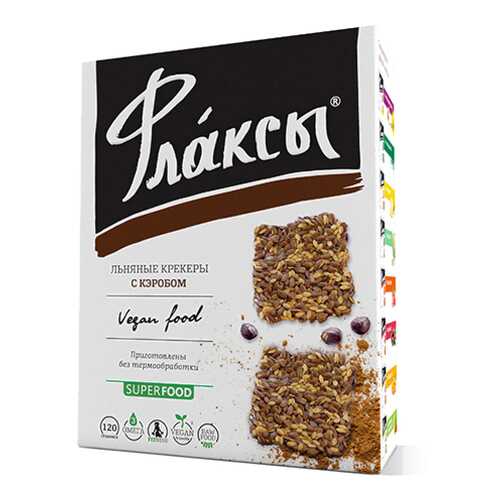 Флаксы Компас Здоровья с кэробом  120 г