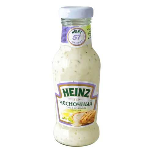 Соус чесночный Heinz с пряными травами 250 мл