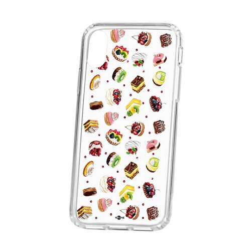 Чехол Kruche Apple iPhone X Print Cake